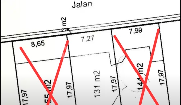 Unit Kavling Dalam Dalam Komplek di Pasar Minggu