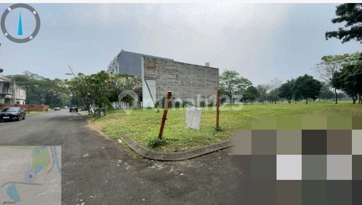 Dijual Tanah Kavling Posisi Hoek Gading Serpong Tangerang Banten Dijual Tanah Kavling Posisi Hoek Gading Serpong Tangerang Banten