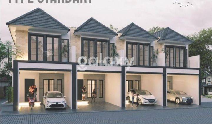 Rumah baru 2 lantai  1M an di Ketintang surabaya barat 1