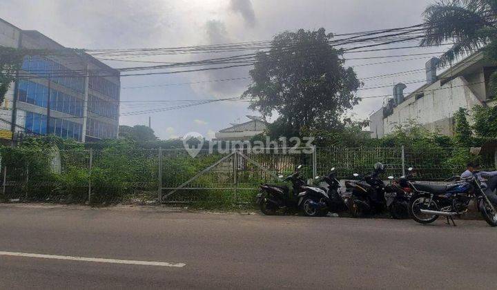 Tanah Hoek Strategis di Pluit 990 m² Hadap Jalan Raya 2