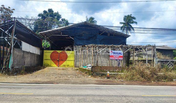 Gudang Pinggir Jalan Raya Sukalarang, Sukabumi 1