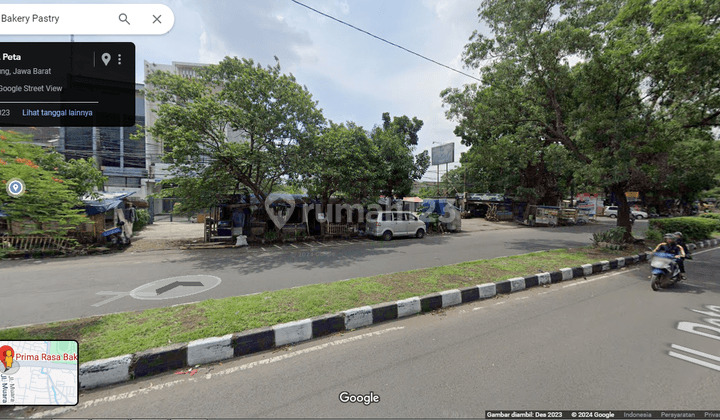 Sewa Tanah Lokasi Jalan Utama Kota Bandung Sangat Strategis 1