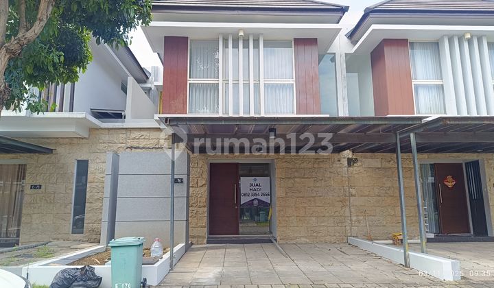 Two-Story Minimalist Tropical House, Graha Natura Edenia, Ready to Occupy, Leasehold (HGB)