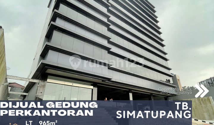 Gedung Perkantoran 8 Lantai Area Tb Simatupang Jakarta Selatan