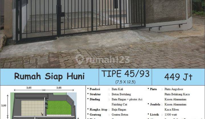 Rumah Siap Huni Pedurungan Majapahit Semarang Timur 1