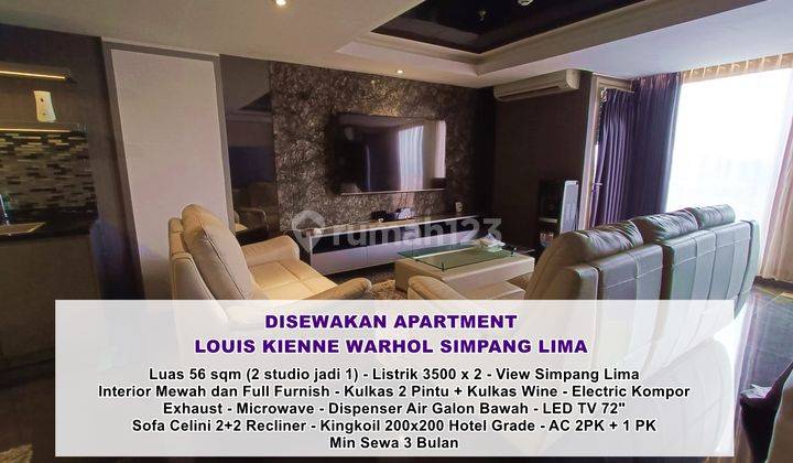 Disewakan Apartment Louis Kienne Warhol Simpang Lima Semarang 1