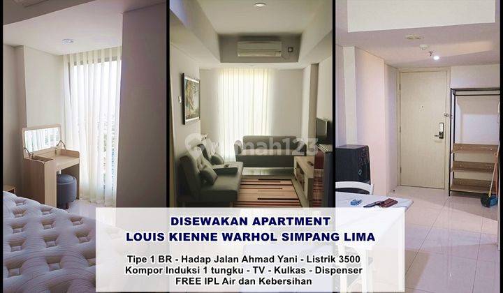 Disewakan Apartment Louis Kienne Warhol Simpang Lima Semarang 13