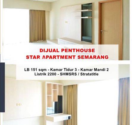 Dijual Penthouse Apartment Star Semarang  1