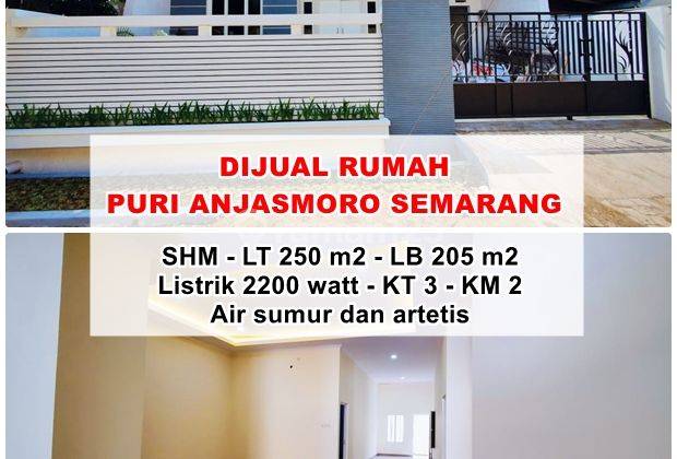 Rumah Bagus Siap Huni di Puri Anjasmoro Semarang  1