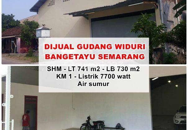 Gudang Jual Widuri Bangetayu Semarang Timur 1