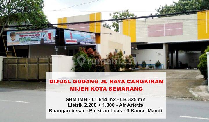 Gudang Strategis di Jual Jalan Cangkiran Mijen Kota Semarang  2