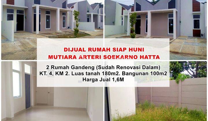 Rumah Cluster Mutiara Arteri Soekarno Hatta Semarang Timur  1