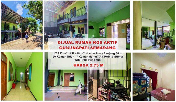 Rumah Kos Dekat Unnes Gunungpati Semarang 1