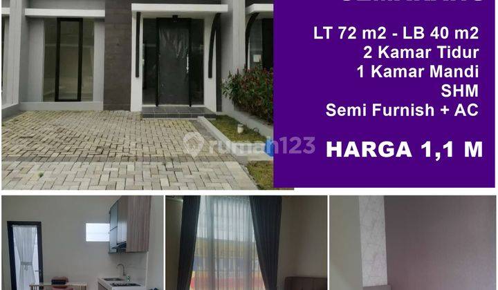 Rumah Siap Huni Semi Furnish Citragrand Tembalang Semarang 1