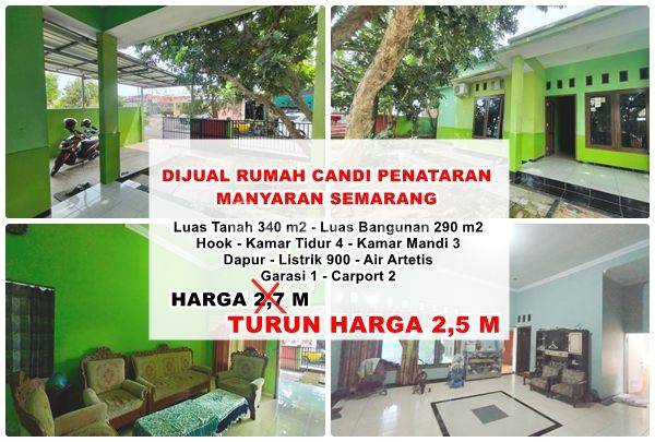 Rumah Siap Huni Candi Penataran Manyaran Semarang  1