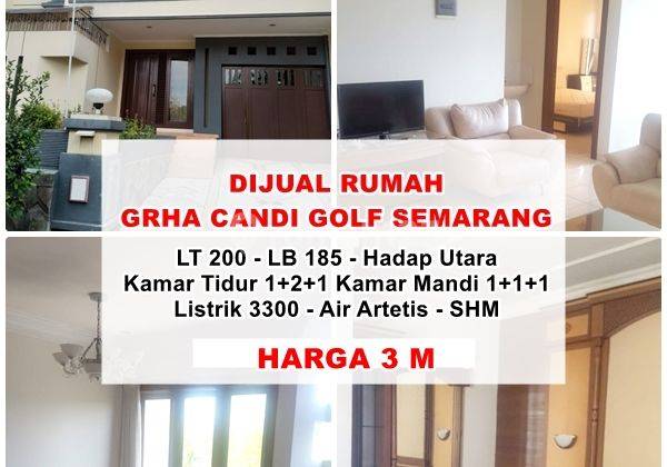 Rumah Siap Huni Graha Candi Golf Semarang  1