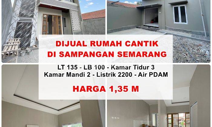 Rumah Cantik Siap Huni di Sampangan Kota Semarang 1