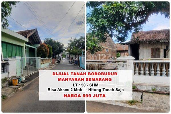 Dijual Hitung Tanah Lokasi di Borobudur Manyaran Semarang 1