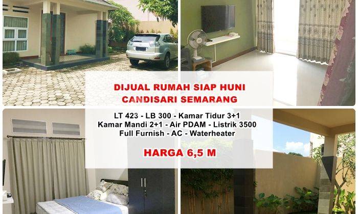 Rumah Siap Huni Full Furnsih Candisari Semarang 1