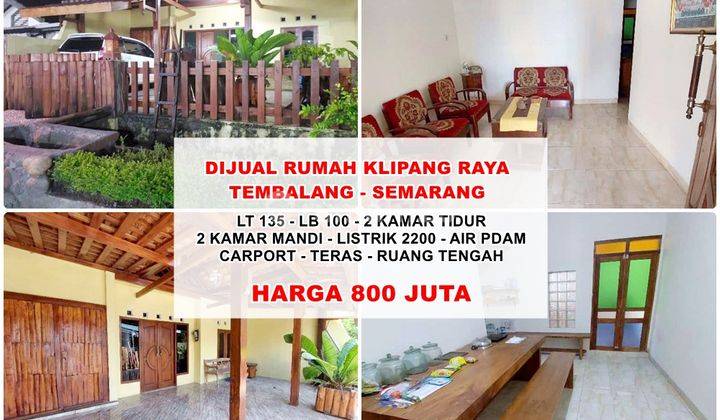 Rumah Bagus di Klipang Sendangmulyo Tembalang Semarang 1