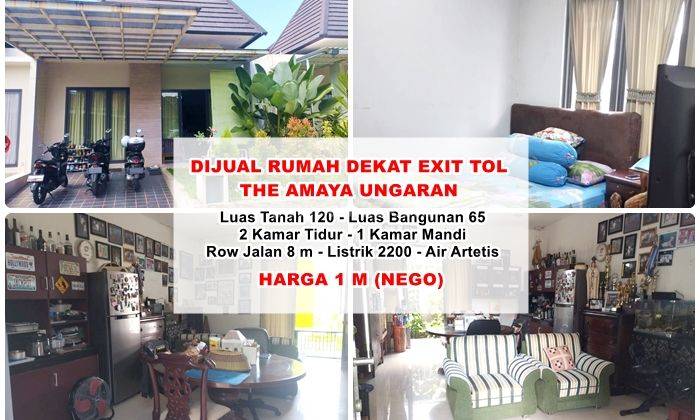 Rumah Jual Cluster Amaya Ungaran Dekat Exit Tol 1