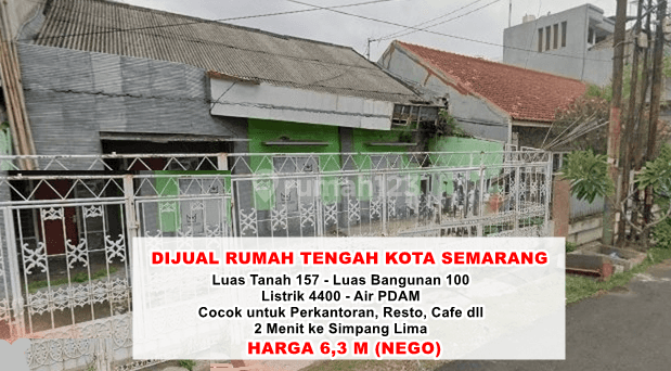 Dijual Rumah Tengah Kota Dekat Simpang Lima Semarang  2