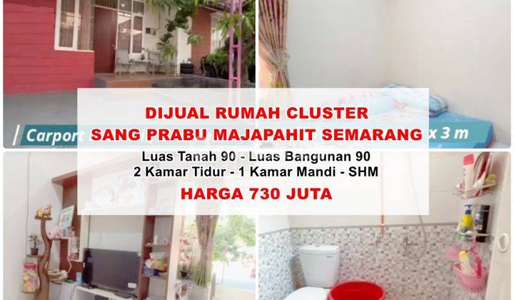 Dijual Rumah Cluster Majapahit Semarang Timur 1