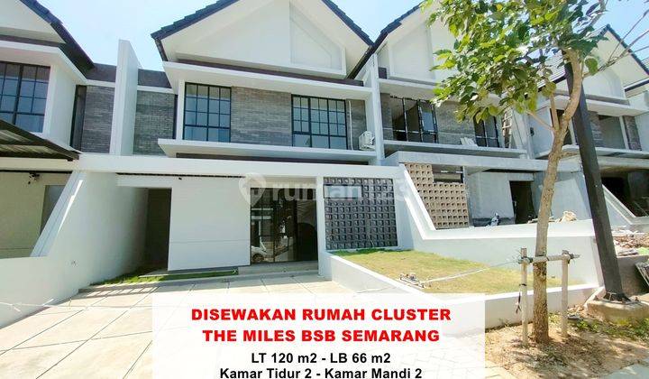 Disewakan Rumah Cluster Bsb City Semarang  1