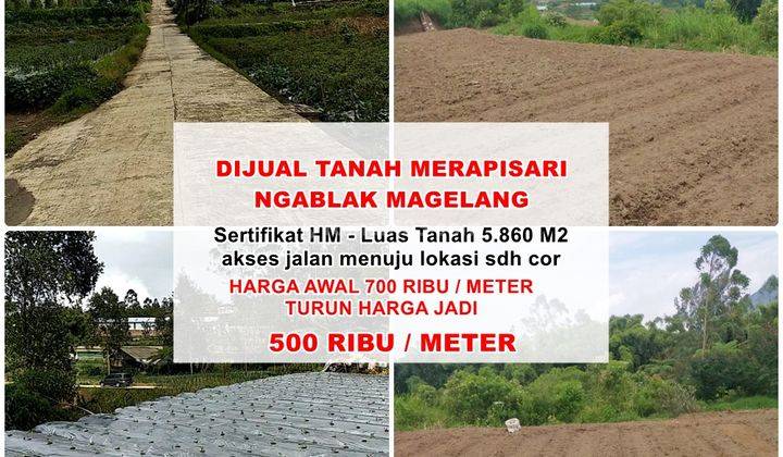 Dijual Tanah View Bagus Kopeng Magelang Cocok Untuk Villa 1