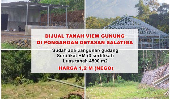 Dijual Tanah View Gunung Getasan Kopeng Salatiga 1