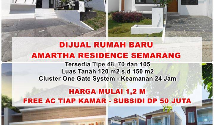 Rumah Cluster Amartha Residence Ngaliyan Semarang 1