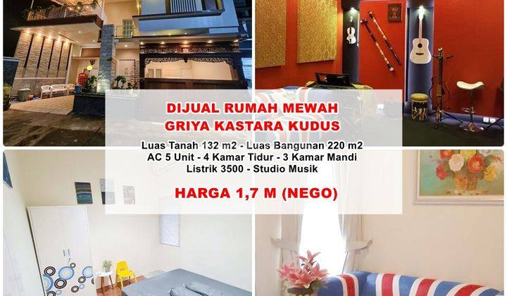 Dijual Rumah Mewah Siap Huni Griya Kastara Kudus  1