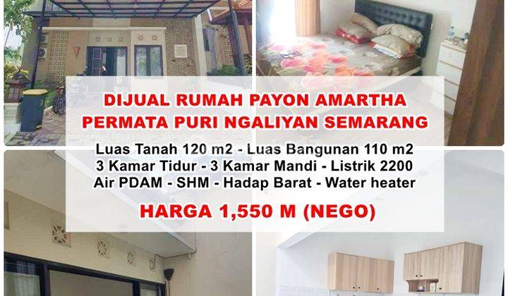 Dijual Rumah Beranda Bali Payon Amartha Ngaliyan Semarang 1