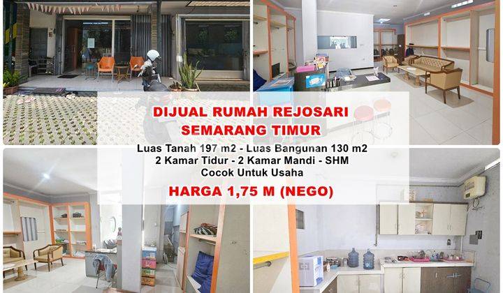 Dijual Cepat Rumah Rejosari Semarang Timur 1