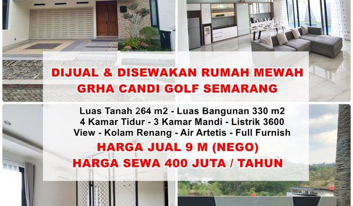 Dijual Dan Disewakan Rumah Cluster Graha Candi Golf Semarang 1