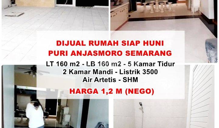 Dijual Rumah Siap Huni Puri Anjasmoro Semarang  1