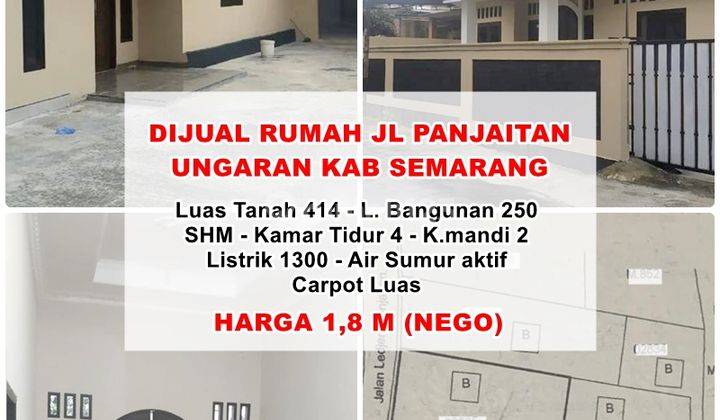 Dijual Rumah Siap Huni Jl Panjaitan Ungaran Kab Semarang 1