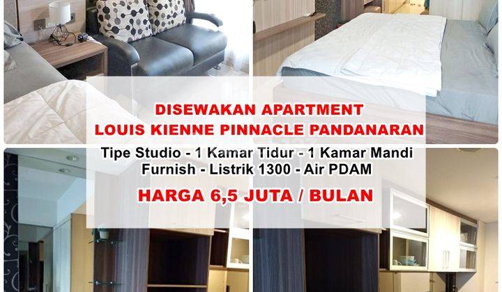 Disewakan Bulanan Apartemen Louis Kienne Pandanaran Semarang 1