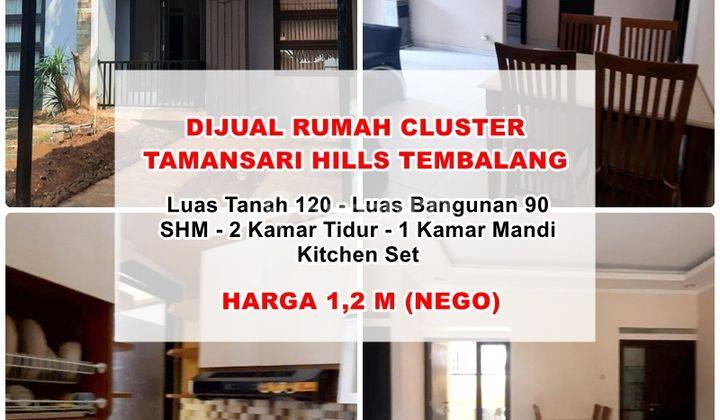 Dijual Rumah Cluster Tamansari Hills Tembalang Semarang  1