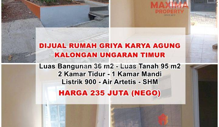 Dijual Murah Rumah Griya Karya Agung Kalongan Ungaran Timur 1
