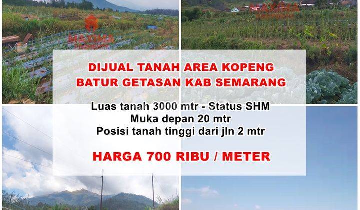 Dijual Tanah Area Kopeng Ds Batur Kab Semarang 1