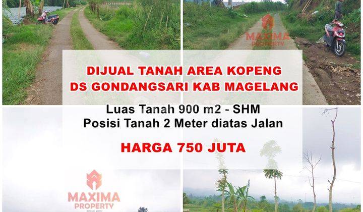 Dijual Tanah Area Kopeng Ds Delok Gondangsari Kab Magelang 1