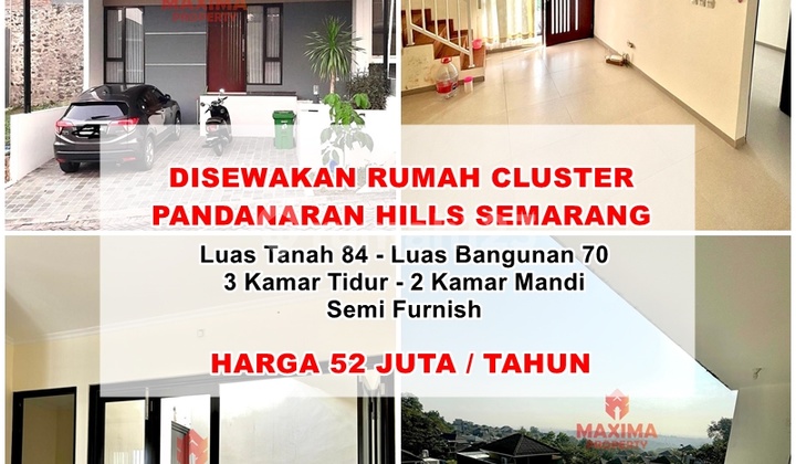 Disewakan Rumah Cluster Pandanaran Hills Tembalang Semarang 1