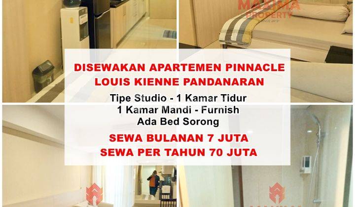 Disewakan Apartemen Louis Kienne Pandanaran Pinnacle Semarang 1