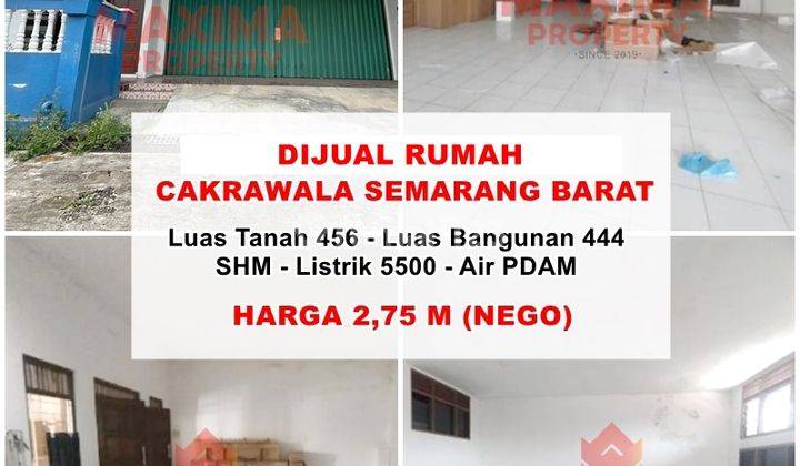 Dijual Cepat Rumah Jalan Cakrawala Semarang Barat 1