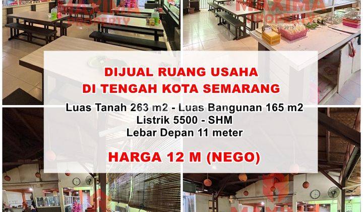 Dijual Bangunan Usaha di Tengah Kota Semarang 1