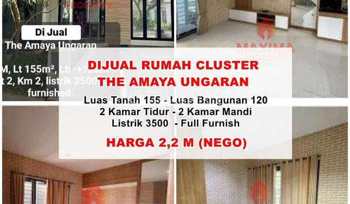 Dijual Rumah Cluster Furnish The Amaya Ungaran 1