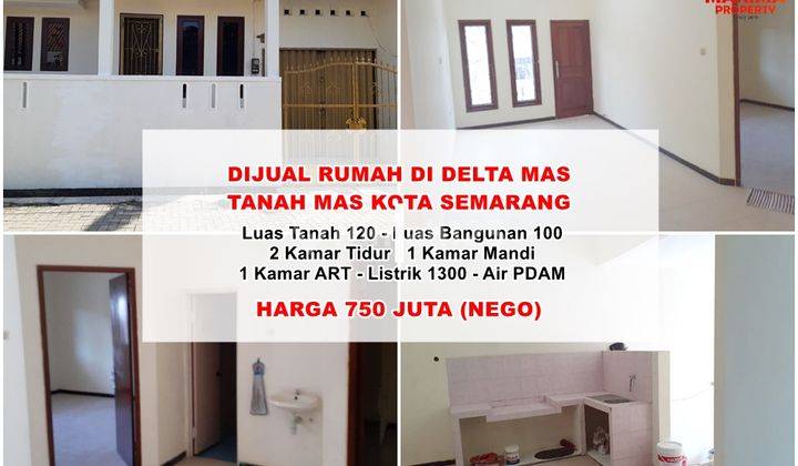 Dijual Rumah Lokasi Tanah Mas Semarang Kota 1