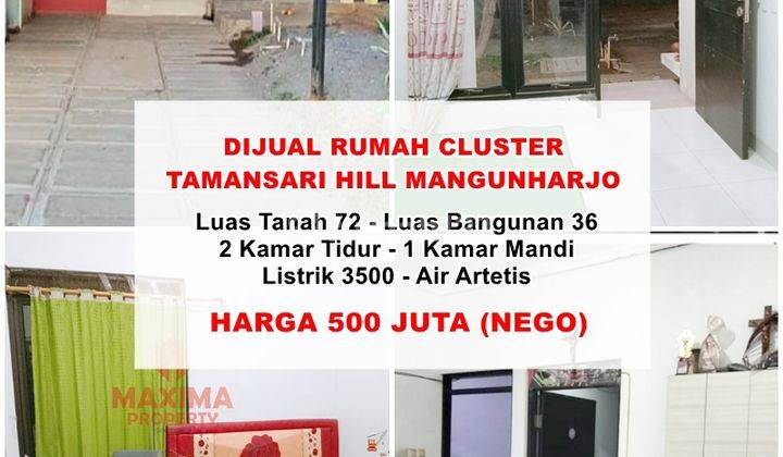 Dijual Rumah Cluster Tamansari Hill Mangunharjo Tembalang Semarang  1