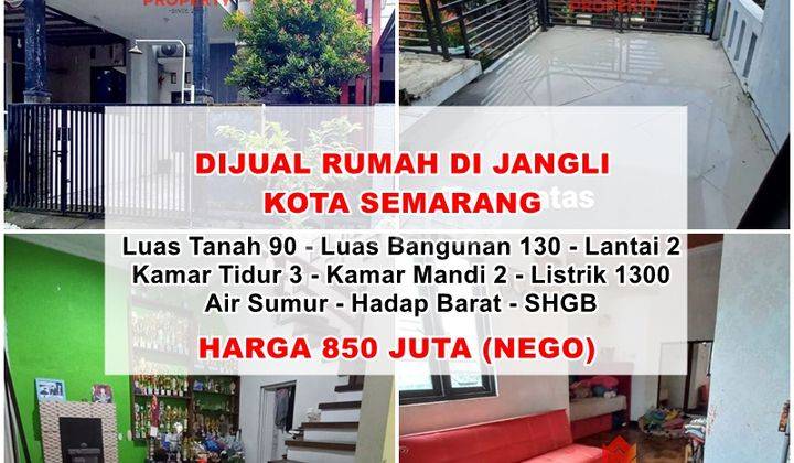 Dijual Rumah di Jangli Tembalang Kota Semarang 1